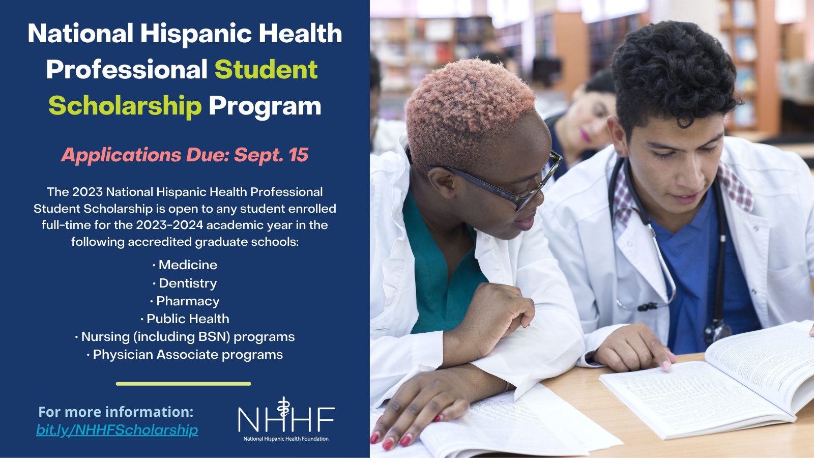 The Hispanic Health Professional Student Scholarship