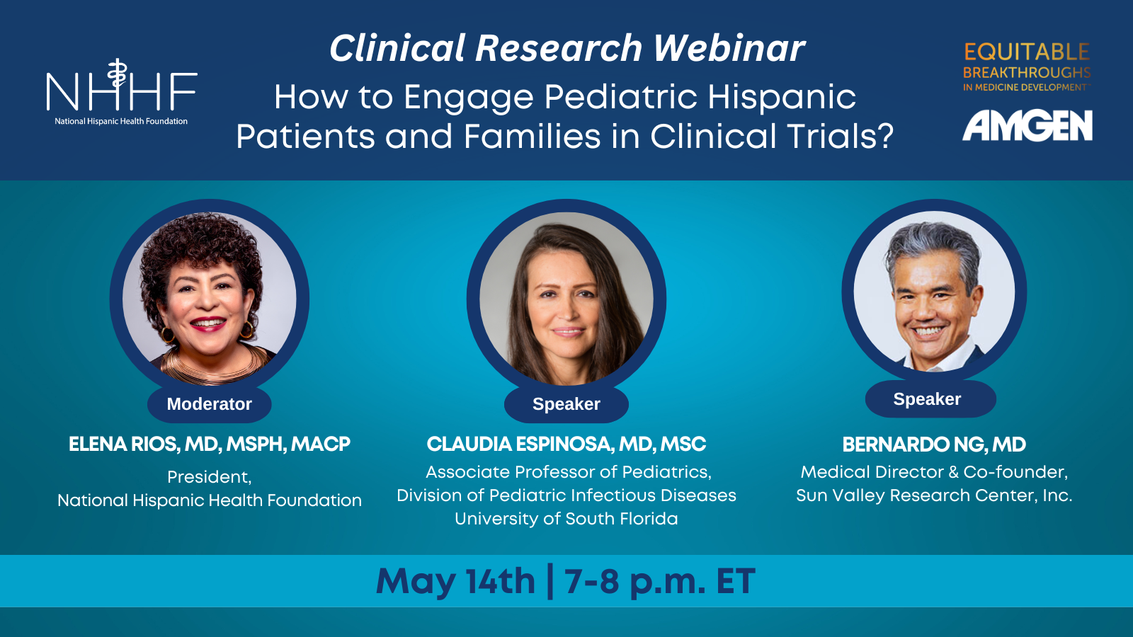 How to Engage Pediatric Hispanic Patients and Families in Clinical trials Webinar